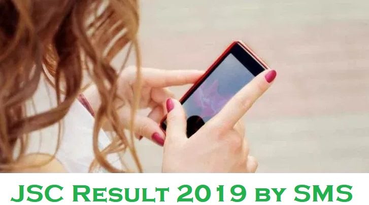 JSC Result 2019 by SMS